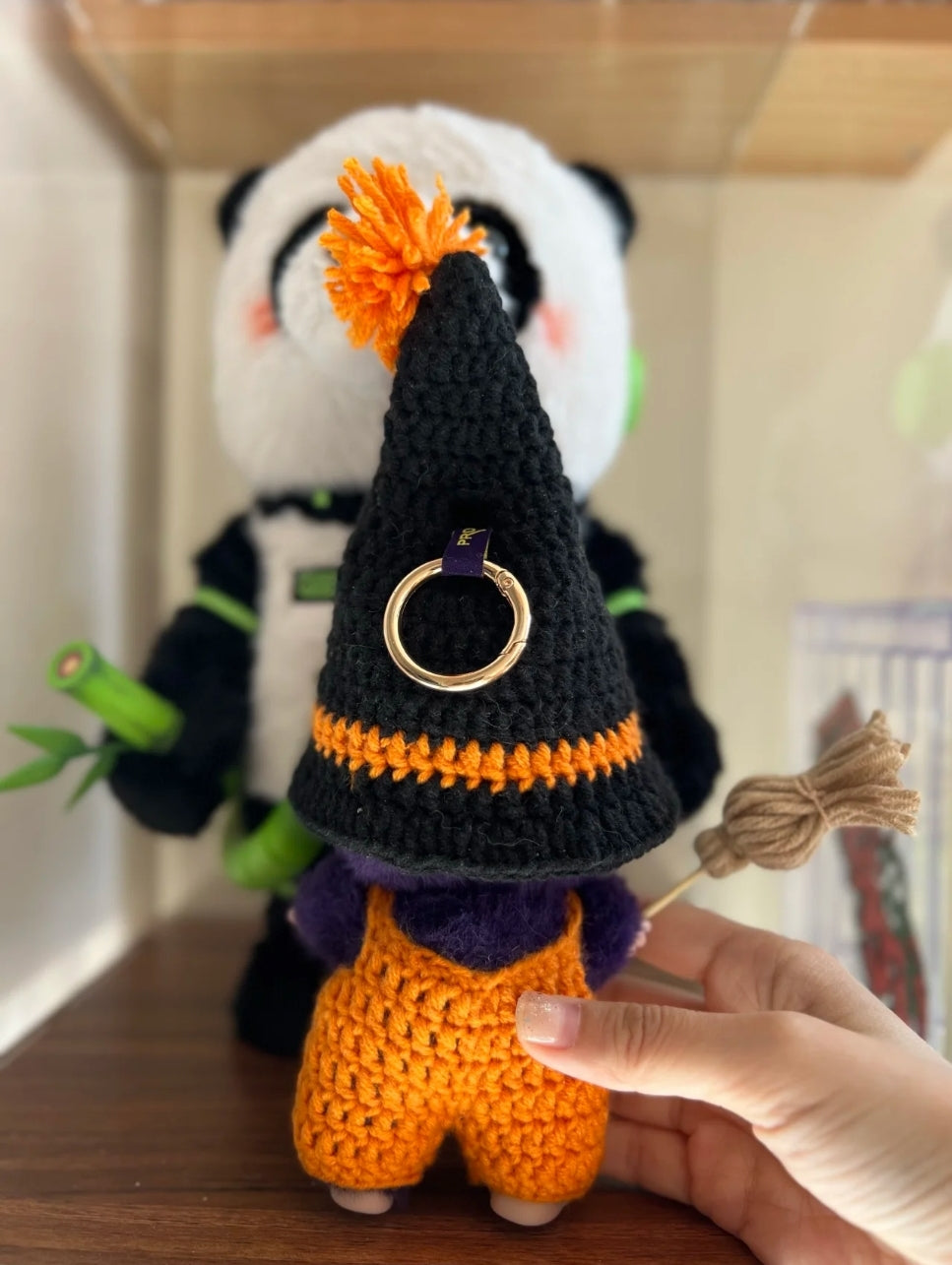 For Labubu Halloween Costume - Spooky Miniature Outfit for 17cm Dolls (Clothing Only, Doll Not Included)-070