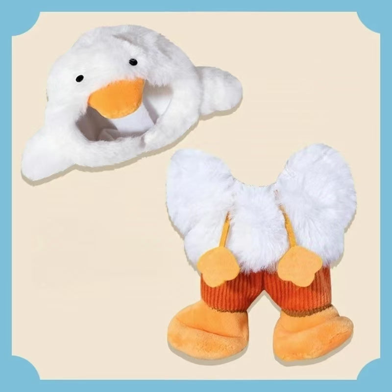 Duck Plush Jumpsuit Baby Clothes for 17cm LABUBU