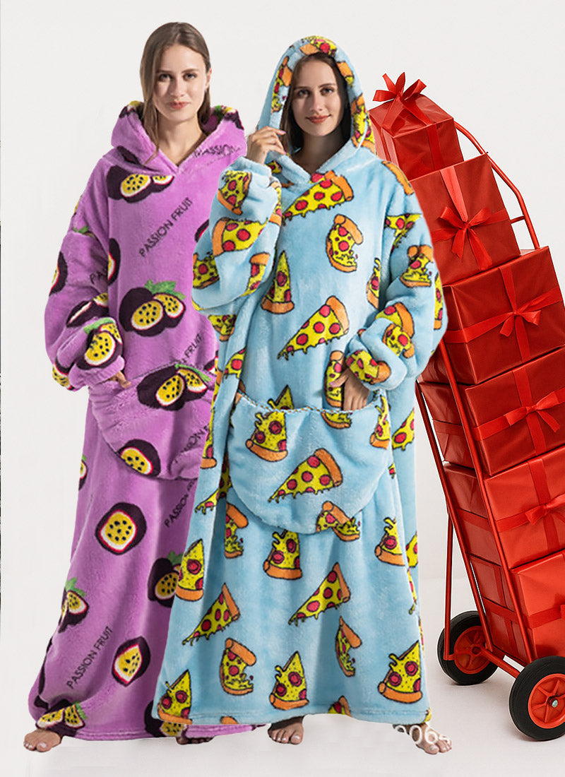 Family Christmas Pajamas——Wearable blanket