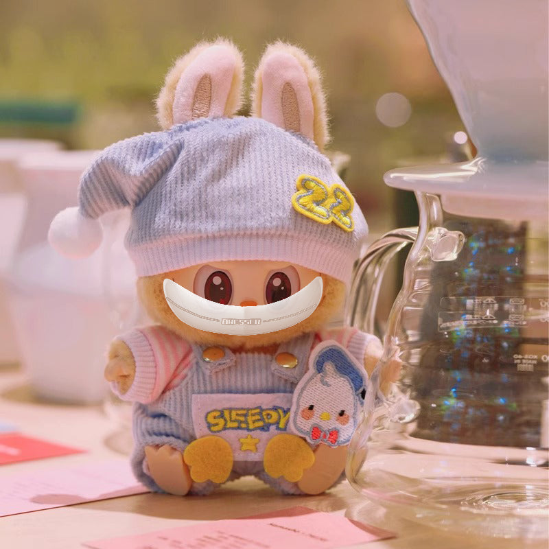Bib Pants Suit Baby Clothes For 17cm LABUBU