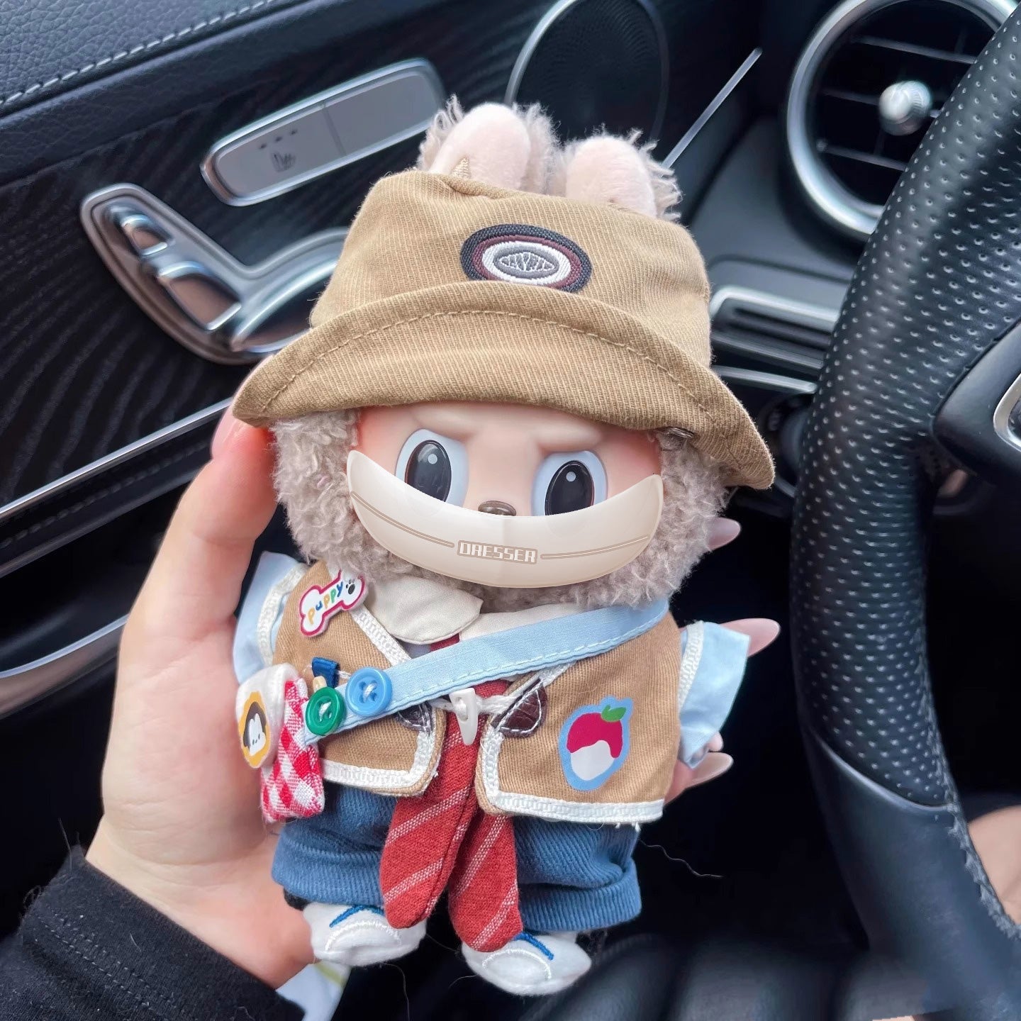 For LABUBU 17cm Doll Clothes – Figure Not Included-031