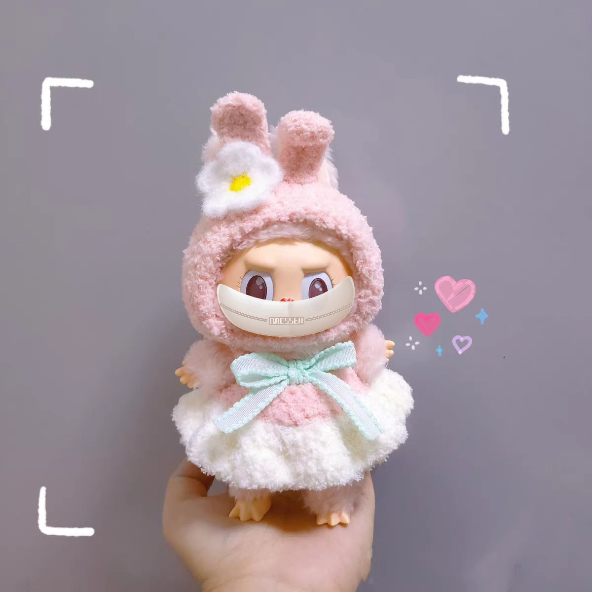For LABUBU 17cm Doll Clothes – Figure Not Included-033