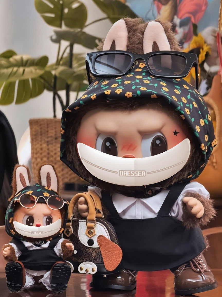 For Labubu Doll Clothes - Fits 17cm Vinyl Figures, Fashion Outfits Only (Doll Not Included)-072