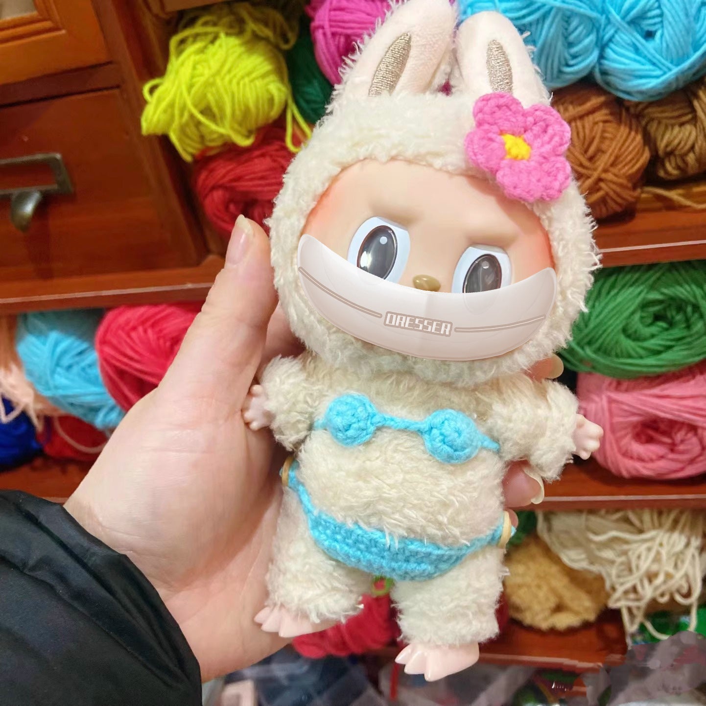 For  LABUBU 17cm Doll Clothes – Figure Not Included-038