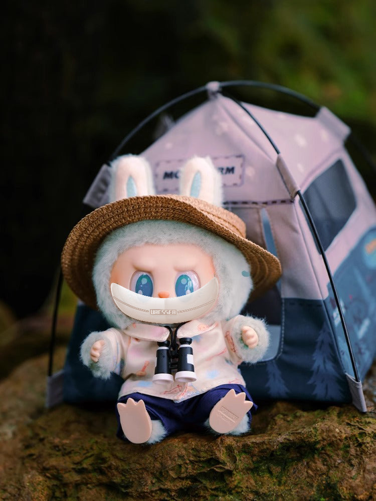 Summer Beach Baby Clothes for 17cm LABUBU