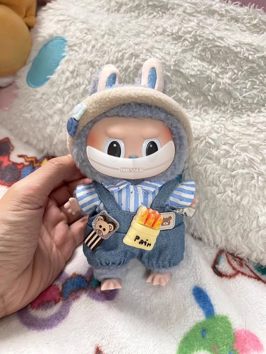 For LABUBU 17cm Doll Clothes – Figure Not Included-043
