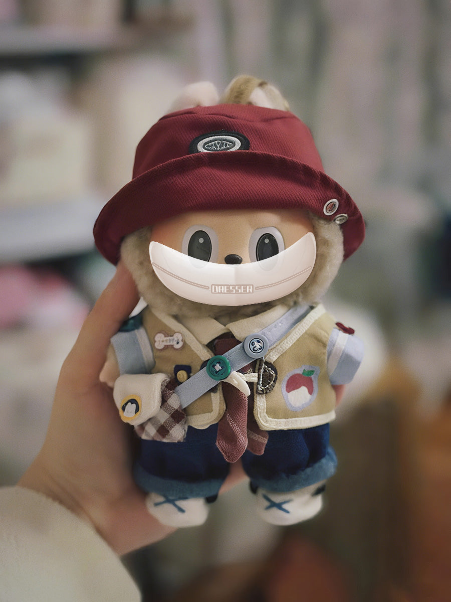 For LABUBU 17cm Doll Clothes – Figure Not Included-044