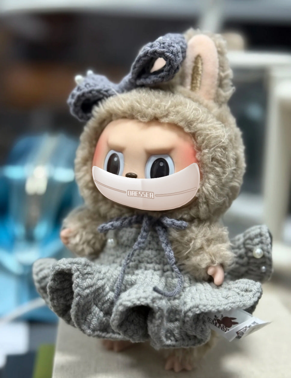 For Labubu Doll Clothes - Fits 17cm Vinyl Figures, Fashion Outfits Only (Doll Not Included)-073