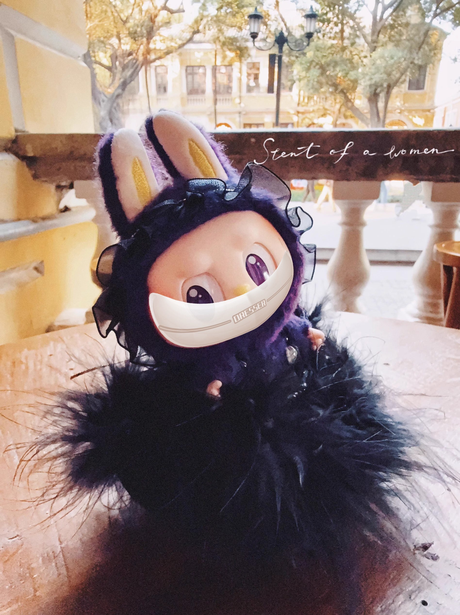 Black Swan Ballet Skirt Baby Clothes For 17cm LABUBU