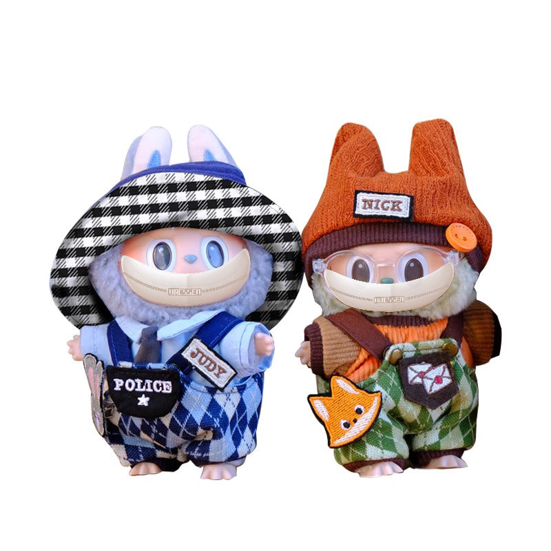 Judy Nick baby clothes for 17cm LABUBU