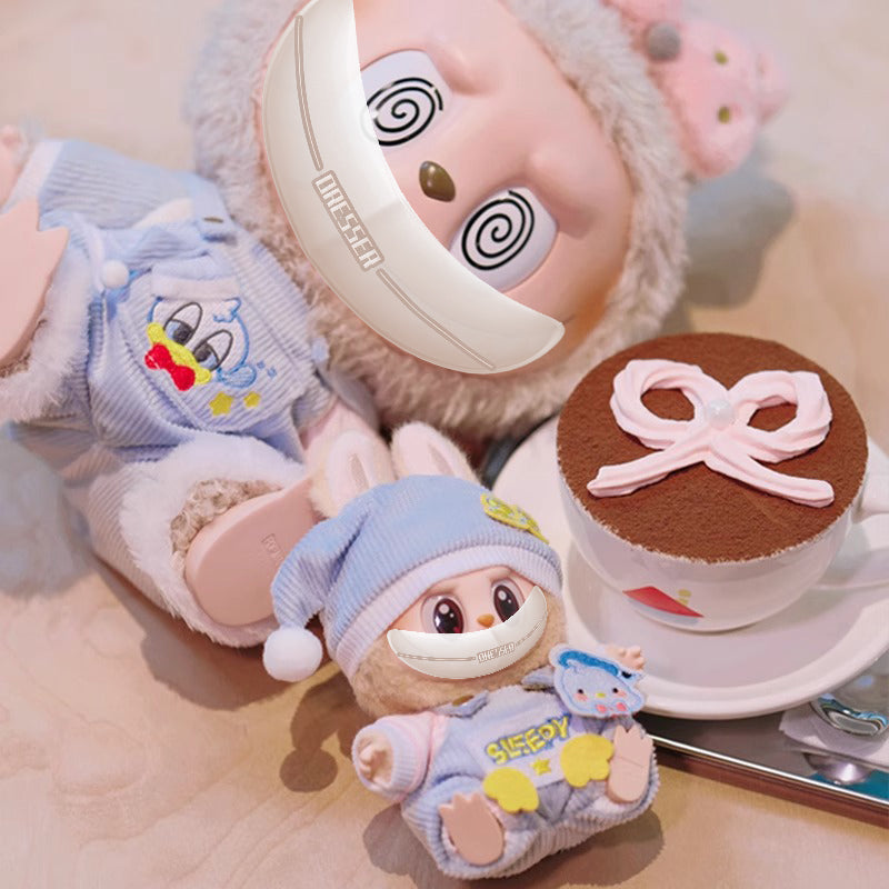 Bib Pants Suit Baby Clothes For 17cm LABUBU