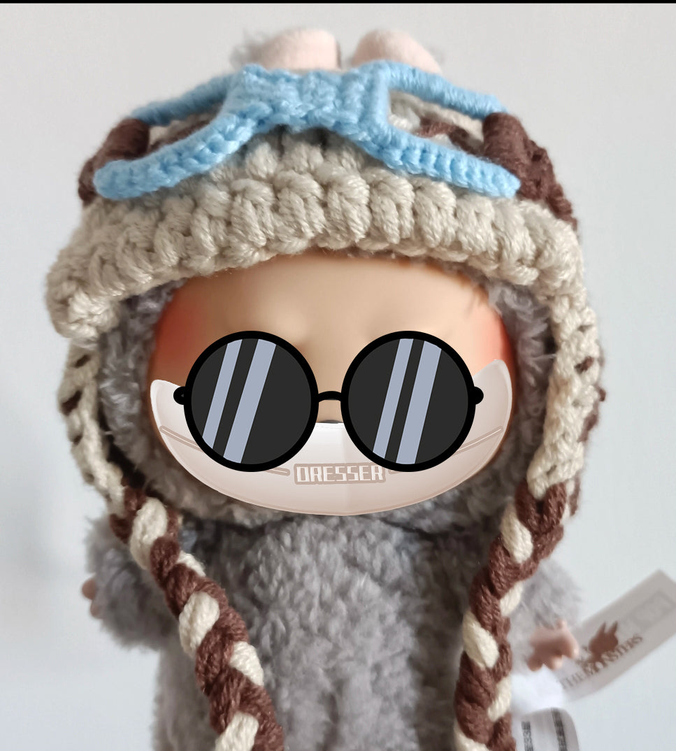 For Labubu Doll Clothes - Fits 17cm Vinyl Figures, Fashion Outfits Only (Doll Not Included)-079