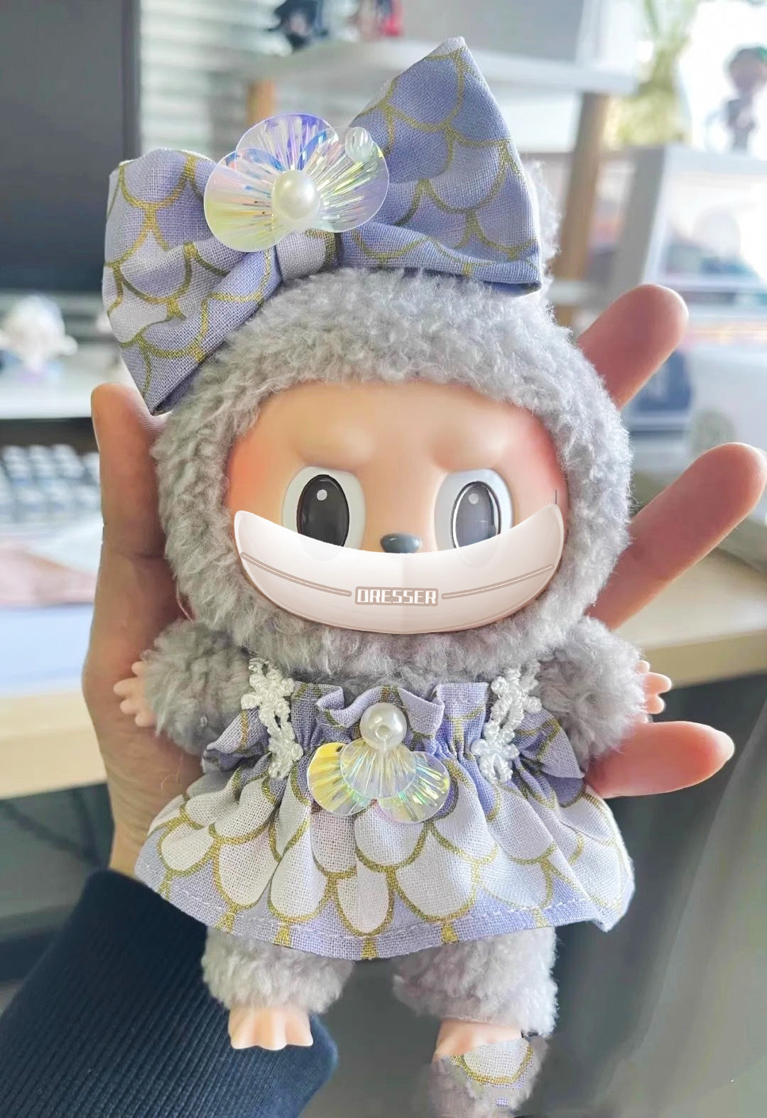 For LABUBU 17cm Doll Clothes – Figure Not Included-007