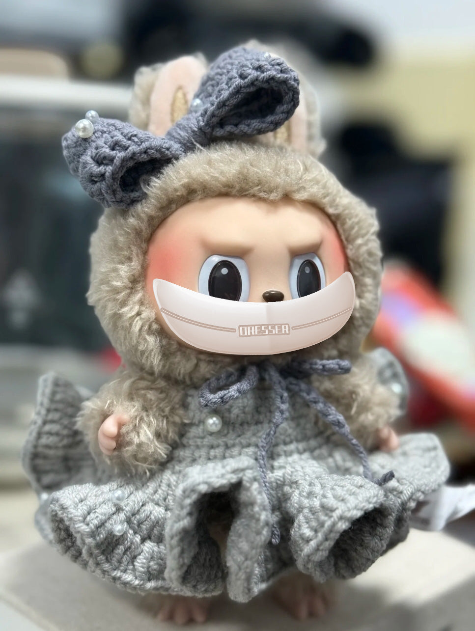 For Labubu Doll Clothes - Fits 17cm Vinyl Figures, Fashion Outfits Only (Doll Not Included)-073