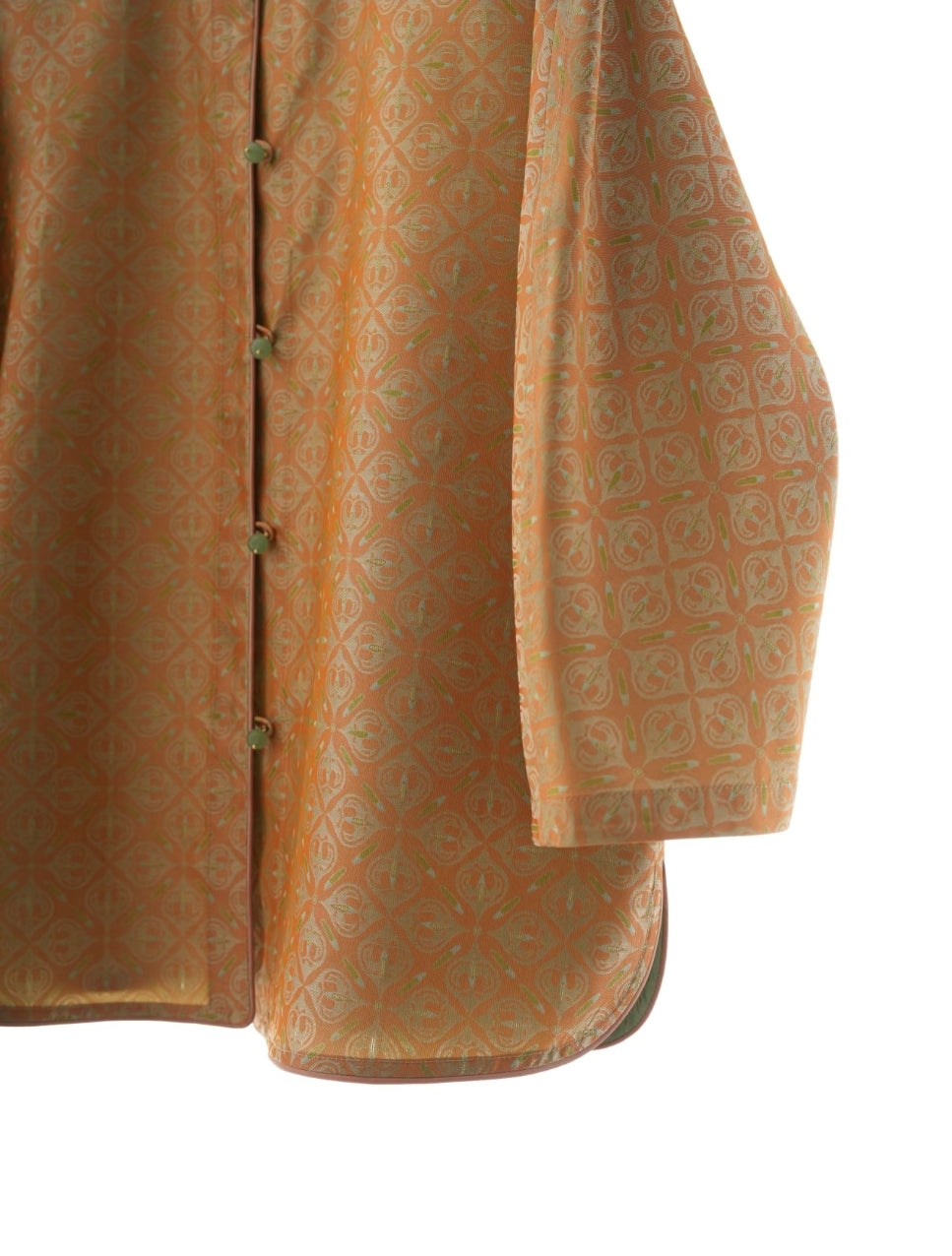 Song Brocade Jacket – Diamond Lattice & Butterfly Pattern, Reversible Lightweight Coat, 100% Pure Mulberry Silk, New Chinese Style