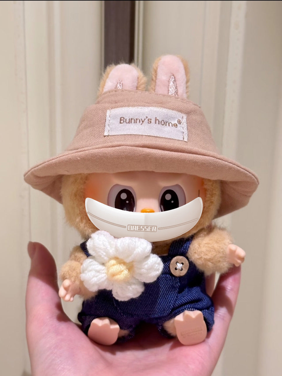 For Labubu Doll Clothes - Fits 17cm Vinyl Figures, Fashion Outfits Only (Doll Not Included)-077
