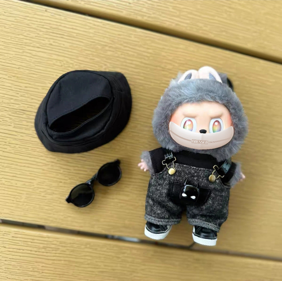 For Labubu Doll Clothes - Fits 17cm Vinyl Figures, Fashion Outfits Only (Doll Not Included)-067