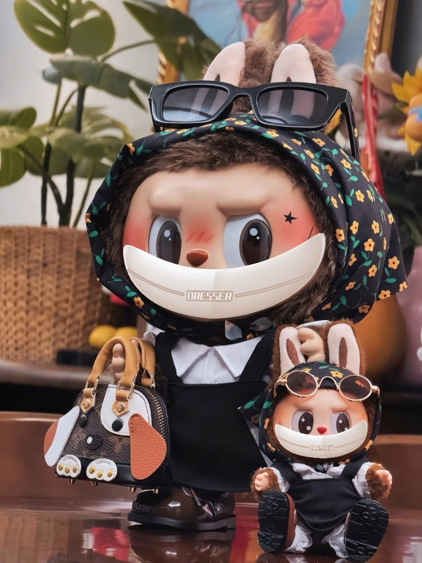 For Labubu Doll Clothes - Fits 17cm Vinyl Figures, Fashion Outfits Only (Doll Not Included)-072