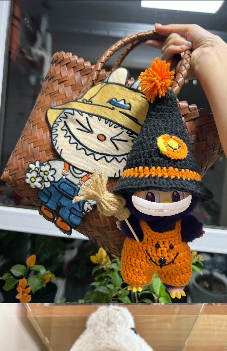 For Labubu Halloween Costume - Spooky Miniature Outfit for 17cm Dolls (Clothing Only, Doll Not Included)-070