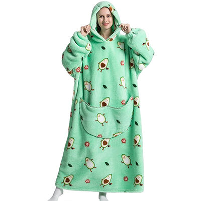 Family Christmas Pajamas——Wearable blanket
