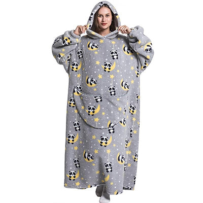 Family Christmas Pajamas——Wearable blanket
