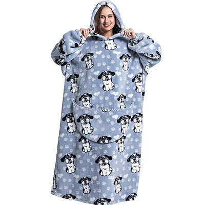 Family Christmas Pajamas——Wearable blanket