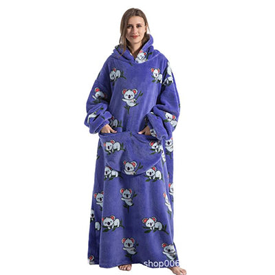 Family Christmas Pajamas——Wearable blanket